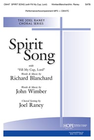 Spirit Song SATB choral sheet music cover Thumbnail